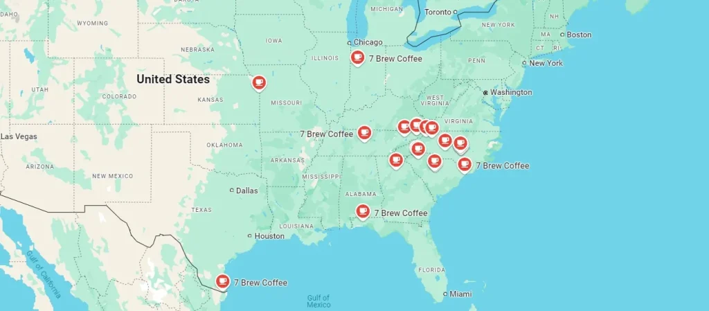 7 Brew Location