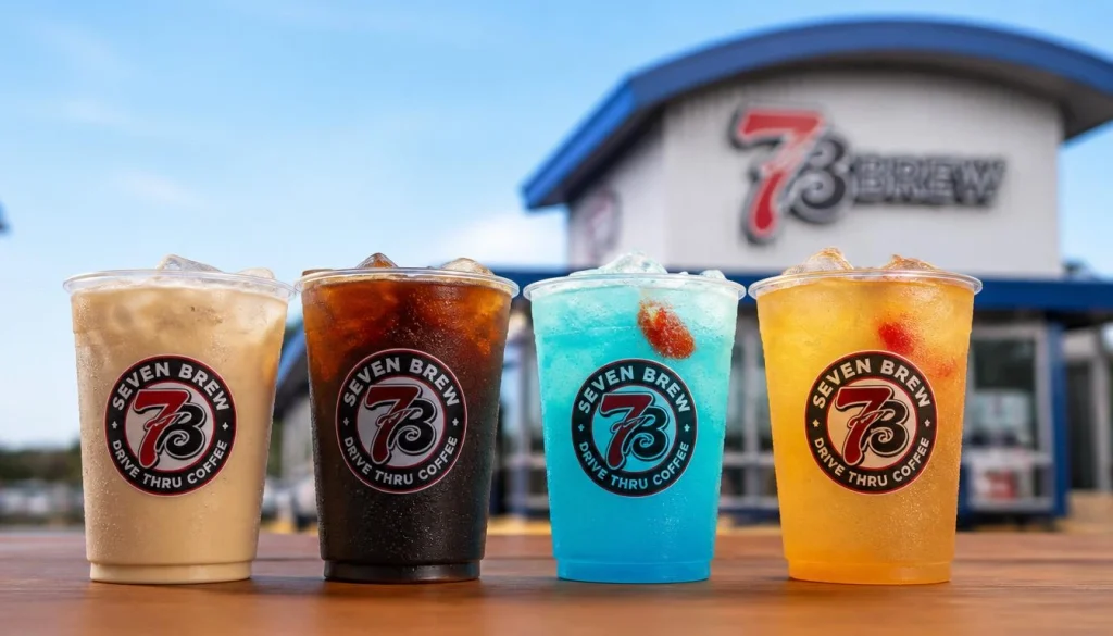 7 Brew Sugar Free Drinks – Complete Guide for 2026 1 7 Brew sugar free drinks including iced latte, cold brew, blue fizz soda, and fruit refresher