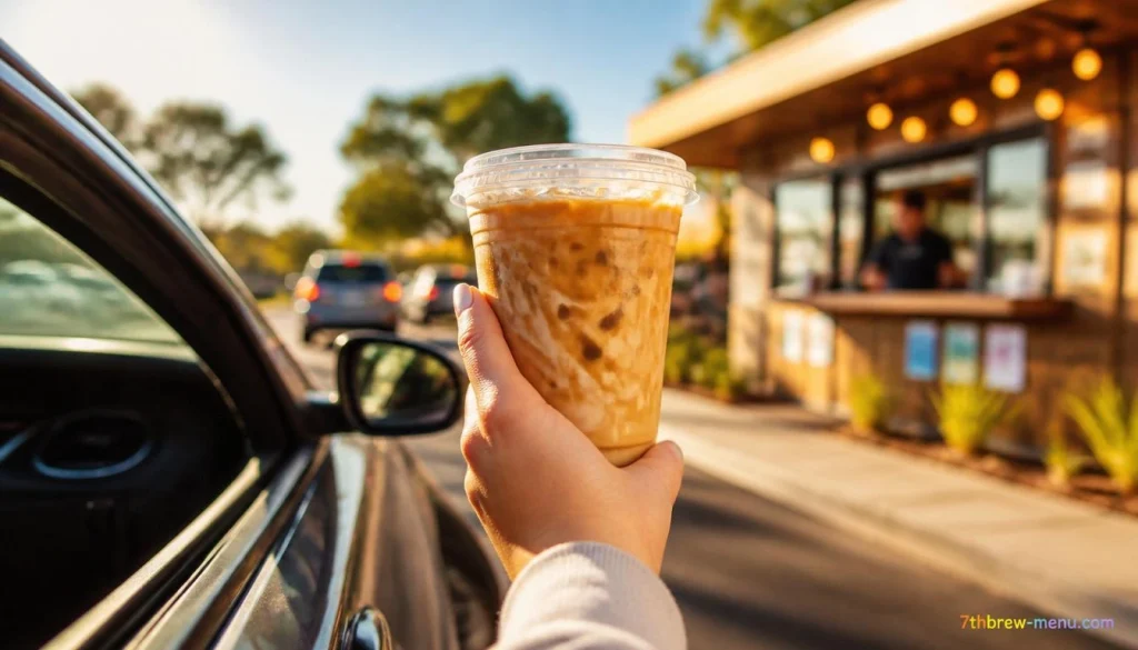 7 Brew Coffee drive-thru menu and prices guide