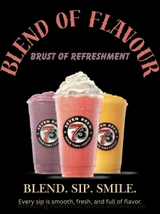 7 brew Smoothies Menu